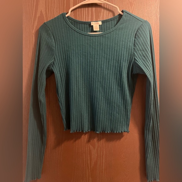 Bozzolo Tops - Bozzolo long sleeve crop top